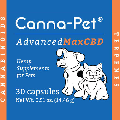 Capsules: Canna-Pet� Advanced MaxHemp - 30 capsules image