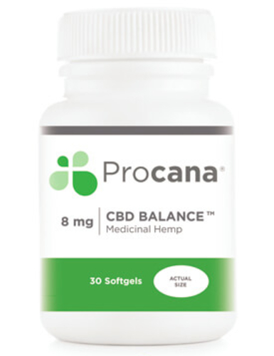 CBD Balance 8mg Softgels image