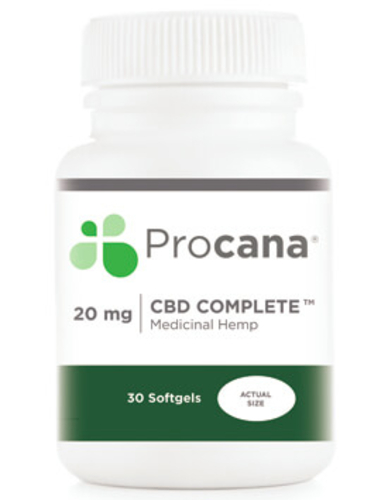 CBD Complete 20mg Softgels image