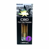  1,000MG @ 30% CBD GRANDDADDY PURPLE (INDICA) UNCUT WAX CART image